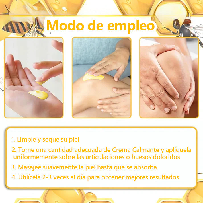 ODALIT™ Toxina Botulínica & Veneno de Abeja Alivio del Dolor Crema Cicatrizante de Huesos🔄