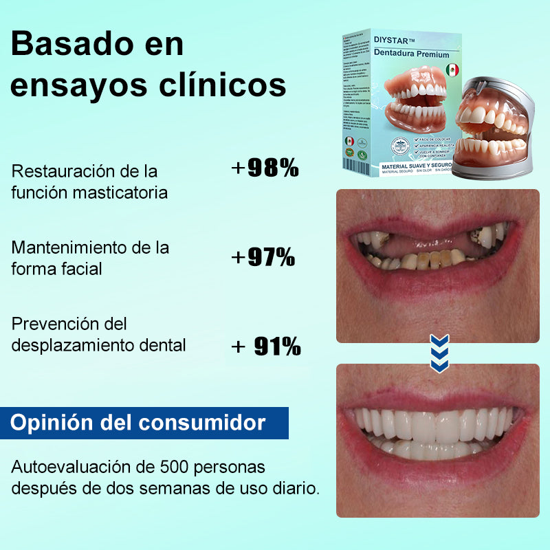 DIYSTAR™ 🍀 𝐏𝐫𝐨́𝐭𝐞𝐬𝐢𝐬 𝐃𝐞𝐧𝐭𝐚𝐥 𝐏𝐫𝐞𝐦𝐢𝐮𝐦 (🦷 ¡Descuento por tiempo limitado – Últimos 30 minutos! 🦷)