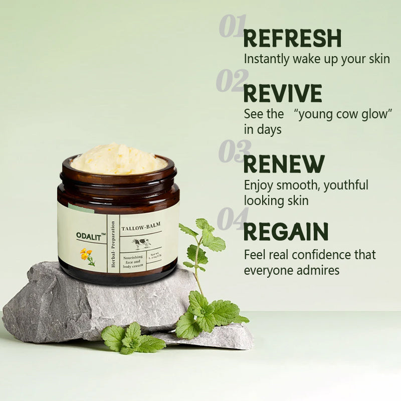 La crema orgánica de sebo de res ODALIT™ para la eliminación de arrugas