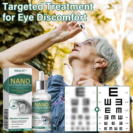 👩‍⚕️ODALIT™ Nano Eye Drops Serum ✅Aprobado por la FDA (Apto para presbicia, síndrome del ojo seco, glaucoma y cataratas) ☘️☘️