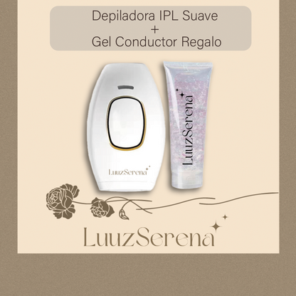 LuuzSerena Depiladora IPL Suave + Gel Conductor Regalo