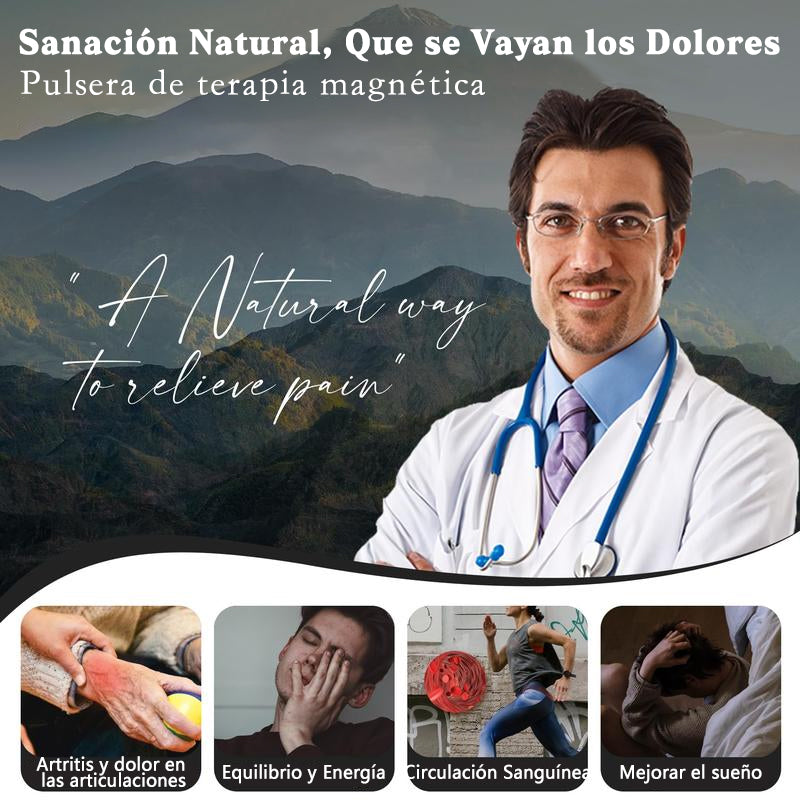 Pulsera magnética de cobre – Alivia el cansancio y mejora la circulación sanguínea
