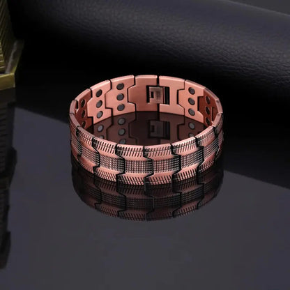 Pulsera magnética de cobre – Alivia el cansancio y mejora la circulación sanguínea